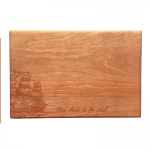 Susquehanna Glass Wood Three Sheet Artisan Cutting Board ZSG4281